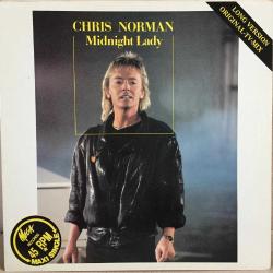 Chris Norman - Midnight Lady (Long Version) / Scandinavia 1986 / 12'' 45rpm Maxi / *Soundtrack, Soft Rock*