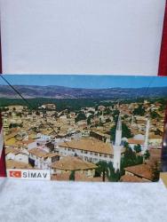 Dönem ürünü Simav kartpostal