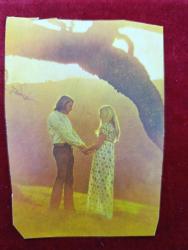 Dönem ürünü bayram tebrik kartı kartpostal