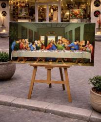 ORJİNAL YAĞLI BOYA İSA’NIN SON AKŞAM YEMEĞİ TABLO