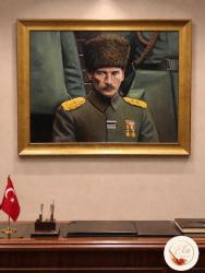 ORJİNAL YAĞLI BOYA ATATÜRK TABLO