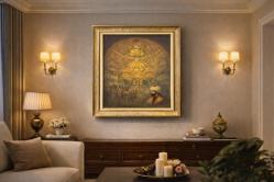 ORJİNAL YAĞLI BOYA FATİH SULTAN MEHMET TABLO