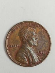 1971-S San Francisco Darphane Baskısı - Lincoln Memorial Penny (Nadir Dönem)