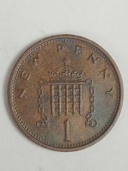 1974 İngiltere 1 New Penny - Kraliçe II. Elizabeth Dönemi