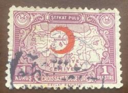 1941 TÜRKİYE ŞEFKAT PULU KIZILAY