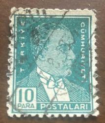 1932 TÜRKİYE ATATÜRK SERİSİNDEN 10 PARA