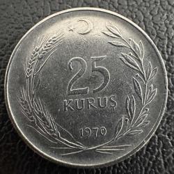 Türkiye 25 Kuruş 1970