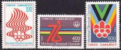 1976 MONTREAL OLİMPİYAT OYUNLARI TAM SERİ MNH