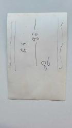 ŞANTÖZ ANNA MARIA'NIN ORİJİNAL 2'Lİ FOTOĞRAF SETİ - 18 x 12 cm EBADINDA - ANNA MARIA, TROMPETİST EŞİ TUNCER ÖZCAN'LA BİRLİKTE KADIKÖY İSKELESİNDEYKEN ÇEKİLMİŞ 2 FARKLI KARE (İSKELE ÜZERİNDE DYO BOYALARI REKLAM TABELASI)