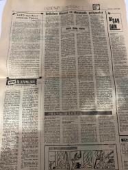 DÜNYA GAZETESİ - DOĞUM GÜNÜ HEDİYESİ (TURKISH NEWSPAPPER) - 1 NİSAN 1968 - SADECE TEK YAPRAKTIR -Demirel-T. Feyzioğlu-Haşim İşcan-Muammer OBUZ-F. A. SYMONDS-M. ATLIKAN-Şükrü Galip ERKER-Türk Yugoslav Konsolosluk Andlaşması dün imzalandı-Ortak bildiri yarın yayınlanacak-Resmi görüşmeler dün sona erdi-İmuran ilâcı getirilecek-Ankaralı gençlerin ilgisini çekiyor-T. Feyzioğlu Seçimlerde mucize göstermiyeceğiz-İç politikada faaliyet arttı-Haşim İşcan Avrupa Konseyi takdir etti-Polis eşlerini fuhşa iten kocaları arıyor-Muhterem Nur şişe atılınca arbede çıktı-Haciz tasarısı bugün Millet Meclisinde görüşülecek-Böbreğini veren hasta iyiye gidiyor-Gelir vergisi beyanname süresi 15 gün uzatıldı-Politika-Hacılar döndü-NATO veya Rusya karşısında Türkiye-İstihdam idaresi ve ekonomik gelişmeler-Dışardan-Pratik bilgiler-Ben öldürmedim-Takvim-Dr Cat