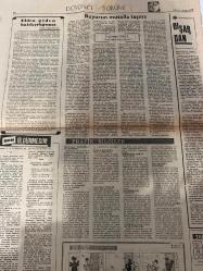 DÜNYA GAZETESİ - DOĞUM GÜNÜ HEDİYESİ (TURKISH NEWSPAPPER) - 25 MART 1968 - SADECE TEK YAPRAKTIR -Demirel-Jivkov-Falih Rıfkı ATAY-Mehmet Karataş-Fevzioğlu-Turhan Feyzioğlu-Turgut POLAT-Muammer OBUZ-F. A. SYMONDS-A. TILKIA-Michel-Muammer OBUZ-Çiftçilikten zengin olmuş memleket yoktur-Başbakan Elmadağ Çimento Fabrikasının temelini attı-Bulgar Başbakanı Jivkov İstanbul’a geldi-İrticai konuşmalar yapan hoca ele geçti-Senato tahkik komisyonu büyük yolsuzluklar buldu-Güzel Konutlar Yapı Kooperatifi ile ilgili tahkikat sona erdi-Trafik kazası iki kişi öldü-Feyzioğlu Türkiye Ankara’dan idare edilecektir-İsrail Arap komandoların bilgilerinden faydalanmış-Ruslar 7 fabrika kuracak-Saçının bir telini gösteren kâfir olmuş-Peki Telaşları Neden-Politika-Buyurun musalla taşına-Elden giden balıkçılığımız-Aşırı solun geniş cephe faaliyeti ve Ecevit-Hayatım Sana Feda-Pratik bilgiler-Dışardan-Ben öldürmedim-Takvim-Dr Cat