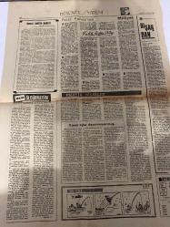 DÜNYA GAZETESİ - DOĞUM GÜNÜ HEDİYESİ (TURKISH NEWSPAPPER) - 24 MART 1968 - SADECE TEK YAPRAKTIR -M. Emin Aytekin-Falih Rıfkı Atay-Münif Akmenoglu-F. A. Symonds-M. Atılkan-Belediye ve özel idarelerde çalışanlar da avans alacak-Bu yıl iki otomobil fabrikası inşasına başlanmış olacak-Milli Güvenlik Kurulu toplandı-G. Konseyi bir karar alamadı-Avrupanın en sıcak yeri İstanbul-İpraş Rafinerisi ikinci defa tevsi edilecek-Kapasite 5.5 milyon tona çıkacak-Seçim Kanunu Resmi Gazete de yayınlandı-Bir bakkal, dört gangster taslağı ile mücadele etti-Rocky Güney yeniden ortaya çıktı-Çekoslovakya da yeni istifalar oldu-Anayasa Düzeni ve Türkiye-Atu-Kabir de çalışan işçiler greve gidiyor-Kadıköy - Haydarpaşa arası tam olarak doldurulacak-Bulgaristan Başbakanı Jivkov İzmir de-Düşünce Yorum-Pazar Konuşması-Susuz şehrin kaderi-Milliyet-Dışarıdan-Ben öldürmedim-Pratik bilgiler-Yürek aşka dayanmıyormuş