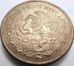 Meksika 1985 100 Peso Venustiano Carranza Görselli Büyük Boy Madeni Para