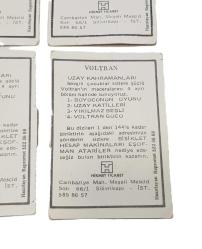 VOLTRAN KARTLARI (1-2-3-4-5-6)