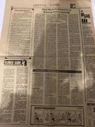 DÜNYA GAZETESİ - DOĞUM GÜNÜ HEDİYESİ (TURKISH NEWSPAPPER) - 30 AĞUSTOS 1968 - SADECE TEK YAPRAKTIR -Hubert Humphrey-Cenab Ozankan-Fatih Rıfkı Atay-Bedi Faik-30 Ağustos Zafer Bayramını kutluyoruz-G. Konseyi Çek meselesini gündemden çıkarmıyor-Çekler Avusturya ve Almanya’ya sığınıyorlar-Generalerin terfileri açıklandı-34 Albay General ve Amiralliğe yükseldi-Filonun gelişi için dün protesto mitingi yapıldı-Sunay Güven Yurdunu hizmete açtı-Romanya işgalin kalkmasını istiyor-Ertem eğitim faaliyetlerini açıkladı-Humphrey Başkan adaylığına seçildi-50 yıl sonunda-B. Amerika’nın Guatemala Büyükelçisi öldürüldü-Daha güzel günlere-Gazi Mustafa Kemal’in ve Dumlupınar’ın eşsizliği-DIŞARDAN-Öldüren kadın-Pratik bilgiler-DR CAT-TAKVİM