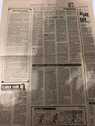 DÜNYA GAZETESİ - DOĞUM GÜNÜ HEDİYESİ (TURKISH NEWSPAPPER) - 11 AĞUSTOS 1968 - SADECE TEK YAPRAKTIR -Süleyman Demirel-Eyüp Han-Sunay-Falih Rıfkı Atay-Hasan Numan ÖZDEMİR-Konsorsiyum, kalkınma plânını olumlu karşılıyor-İkiyüzelli milyon dolarlık dış yardımın sağlanması gecikti-Londra’dan Pakistan’a dönen Eyüp Han, Sunay ve Demirel ile görüştü-Boğaz kazalarını incelemek için Rusya’ya bir heyet gidiyor-Havada yanan helikopter olayı tahkik ediliyor-İki pilotun hayatını minibüs şoförü kurtardı-Oyuncak tabancaya sahici mermi koyunca-Esnaf’a verilen krediler azdır-Ekonomik heyet Kıbrıs’ta iki hafta kalacak-İ.E.T.T. kampı tamamlanması şikâyet konusu-Modern cezaevi inşaatı-Sosyalizm insani değil-Bir Damla-Akıntıya kürek-NE BEKLENİYOR NE OLACAK-POLİTİKA-Pazar Konuşması-Meyveciliğimiz-ÇOĞALTIM-DIŞARDAN-DEMİRPERDE GERİSİNDEN FIKRALAR-PRAKTİK BİLGİLER-Bazı kimseler önemsiz olayları büyütürler mi-Aile hayatında kimin sözü geçmelidir-Kan kaybı neden tehlikelidir-Köpük nasıl yapılır-İster misiniz-Arıza