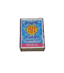 1972 KONYA FUARI TÜRKAY KİBRİT KUTUSU