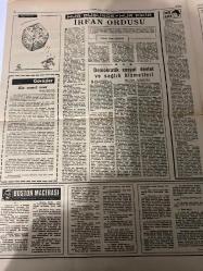DÜNYA GAZETESİ - DOĞUM GÜNÜ HEDİYESİ (TURKISH NEWSPAPPER) - 4 MART 1975 - SADECE TEK YAPRAKTIR -Menteşe-Fevzioğlu-Kılıç-M Emin AYTEKİN-Vehbi Cem AŞKUN-Mazlum USLUATA-Necdet KURDAKUL-Resit YALAZI-CHP hiçbir zaman millet oyları ile iktidar olamaz-Güven alacak bir hükümet kurulmalıdır-CHP yeni olaylar yaratmanın gayreti içindedir-Havalar bir süre iyi gidecek-Yunanlılar Batı Trakya’da Türkleri göçe zorluyor-Türkiye’ye yapılan baskılar açıklandı-Bakan tütünün son yaprağına kadar alınacağını söyledi-Karadeniz ekici tütün piyasasında 44 lira-Milliyetçi öğretmenler mesleki faaliyet istedi-Kaçırılan lider seçimde büyük bir zafer kazandı-Avrupa’daki NATO Komutanı Ankara’da-Annesini ve meslektaşını öldüren öğretmen teslim oldu-C Başkanına hakaret iddiası ile tutuklandı-Marmara’da petrol arama çalışmaları başladı-Cumhurbaşkanının endişeleri-Emeklilerin fark çekleri hazırlanıyor-5 anarşist uçakla Berlinden ayrıldı-Hür düşünce hür fikir İrfan ordusu-Demokratik sosyal devlet ve sağlık hizmetleri-Görü
