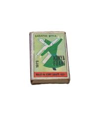 1972 KONYA FUARI MALAZLAR KİBRİT KUTUSU