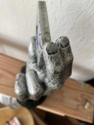 Tasarım El Figürlü Dekoratif Kupa Plaket