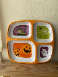 Cadılar Bayramı Halloween  Bölmeli Tabak