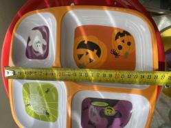 Cadılar Bayramı Halloween  Bölmeli Tabak