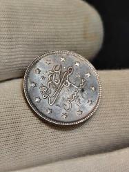 Sultan Reşat 1327/3 Manastır Seyehat Baskı Gümüş 2 Kuruş