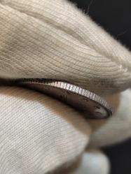 Sultan Reşat 1327/3 Selanik Baskı Gümüş 2 Kuruş Çil