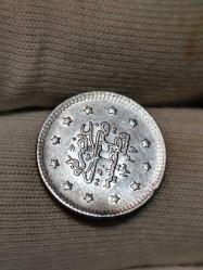 Sultan Reşat 1327/3 Gümüş 1 Kuruş Nadir Çil