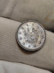 Sultan Abdülaziz 1277/1 Gümüş 1 Kuruş Çil