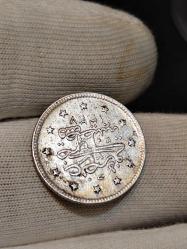 Sultan Reşat 1327/4 Gümüş 2 Kuruş Çil