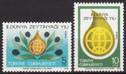 1979 II. DÜNYA ZEYTİNYAĞI YILI TAM SERİ MNH