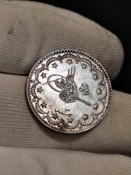 Sultan Reşat 1327/3 Gümüş 5 Kuruş Çil