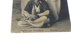 OSMANLI DÖNEMİ ARNAVUT TİPLER KARTPOSTALI