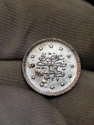 Sultan Reşat 1327/3 Gümüş 1 Kuruş Nadir Çil