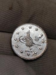 Sultan Reşat 1327/3 Gümüş 1 Kuruş Nadir Çil