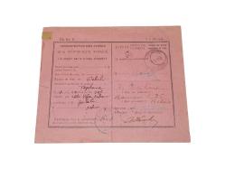 1947 POSTA KARGO KARTI