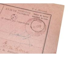 1947 POSTA KARGO KARTI