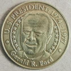 JETON - SUNOCO NIN  AMERİKA  BAŞKANLAR SERİSİ  GERALD R FORD