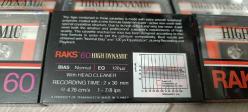 RAKS - HİGH DYNAMİC 60 LIK KUTUSUNDA 9 ADET SIFIR KASET...