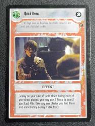 Star Wars Oyun Kartı 1997