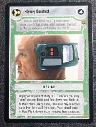 Star Wars Oyun Kartı 1997