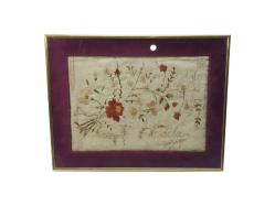 OSMANLI DÖNEMİ EL İŞLEME DUVAR PANOSU