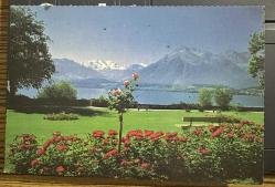 Manzara Eski Kartpostal