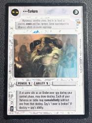 Star Wars Oyun Kartı 1998