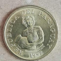 PARAGUAY  1992  5  GUARANİ
