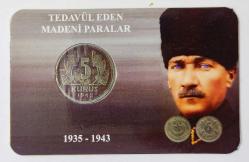 1942 Yılı T.C. 5 Kuruş..