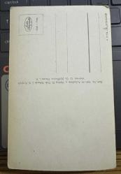 Almanya Bastei köprüsü antika siyah beyaz fotoğraflı eski kartpostal