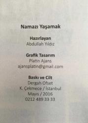 NAMAZI YAŞAMAK Abdullah Yıldız / Namaz Kitapları / Kelepir Kitap / Ucuz Kitap / Namaz Bilinci / Namaz Eğitimi