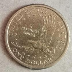 AMERİKA  2000 D      1  DOLAR   Sacagawea Doları